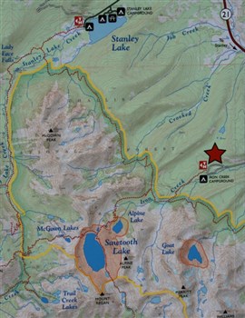 Hiking to Alpine and Sawtooth Lakes